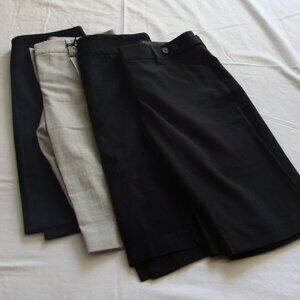 SALE - LOT - BERMUDA Short &  2 SKIRTS Sz 2 - EXPRESS Editor - BANANA REPUBLIC